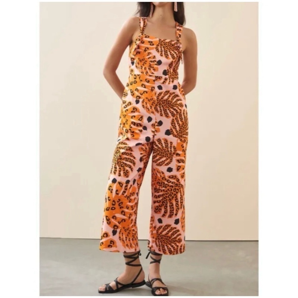 NEW ANTHROPOLOGIE FARM RIO Adventure Jumpsuit